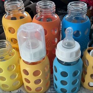 Colorful Silicone Baby Bottles bottles
